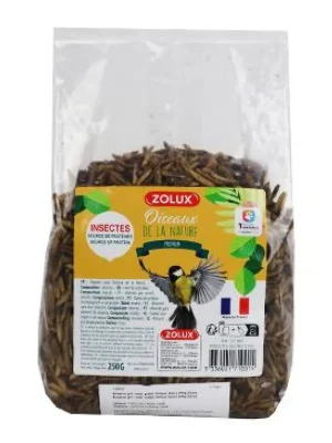 Nu Kopen Krmivo pro venk. ptáky Sušený hmyz 250g Zolux