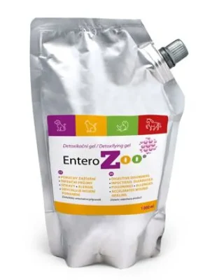 Alleen Vandaag Entero ZOO detoxikační gel 1000ml Doypack