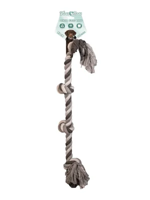 Direct Beschikbaar Floss Boss Floss Toss Dental bavlněné lano - 4 uzly / 85cm