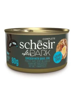 Alleen Vandaag Schesir Cat konz. After Dark Wholefood kuře/vejce 80g
