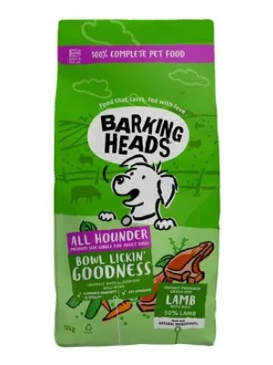 BARKING HEADS All Hounder Bowl Lickin Good Lamb 12kg Korting