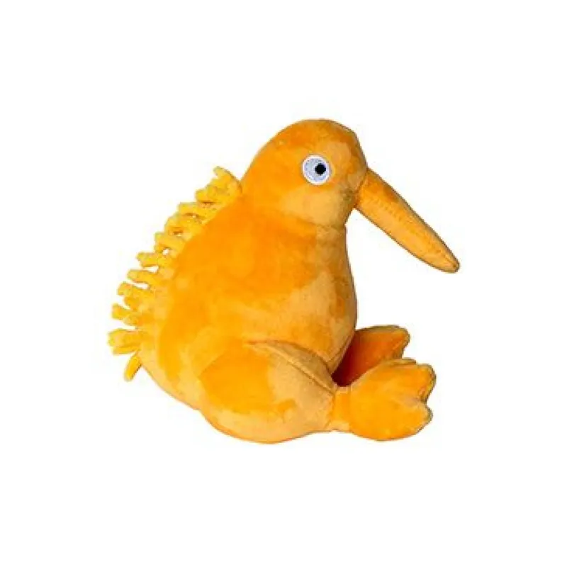 Gecertificeerd Hračka pes PLUSH plyš,pískací,oranžová 16cm Kiwi