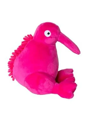 Flitsaanbieding Hračka pes PLUSH plyš,pískací,růžová 16cm Kiwi