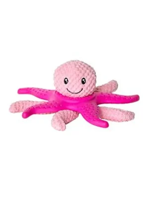 Hračka pes OCTOPUS & STARFISH plyš,TPR růžov.27cm Kiwi Korting