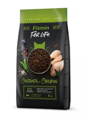 Fitmin For Life Cat Castrate Chicken 8 kg Betaalbaar