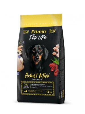 Snelle Levering Fitmin For Life Dog Adult Mini 12 kg