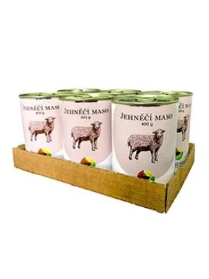 BOHEMIA MASO Jehněčí ve vlastní šťávě SIX PACK 6x400g Direct Beschikbaar