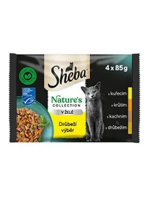 Betrouwbaar Sheba kapsa Nature‘s Collection drůbeží výběr 4x85g