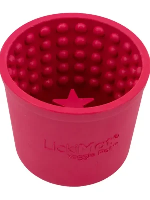 LickiMat Yoggie Pot lízací kelímek růžový Bestel Nu