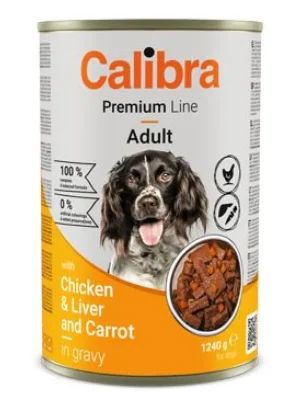 Calibra Dog Premium konz. with Chicken&Liver 1240g Shop Nu
