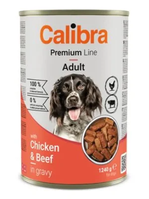Koopje Calibra Dog Premium konz. with Chicken&Beef 1240g