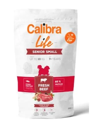 Hoge Kwaliteit Calibra Dog Life Senior Small Fresh Beef 100g