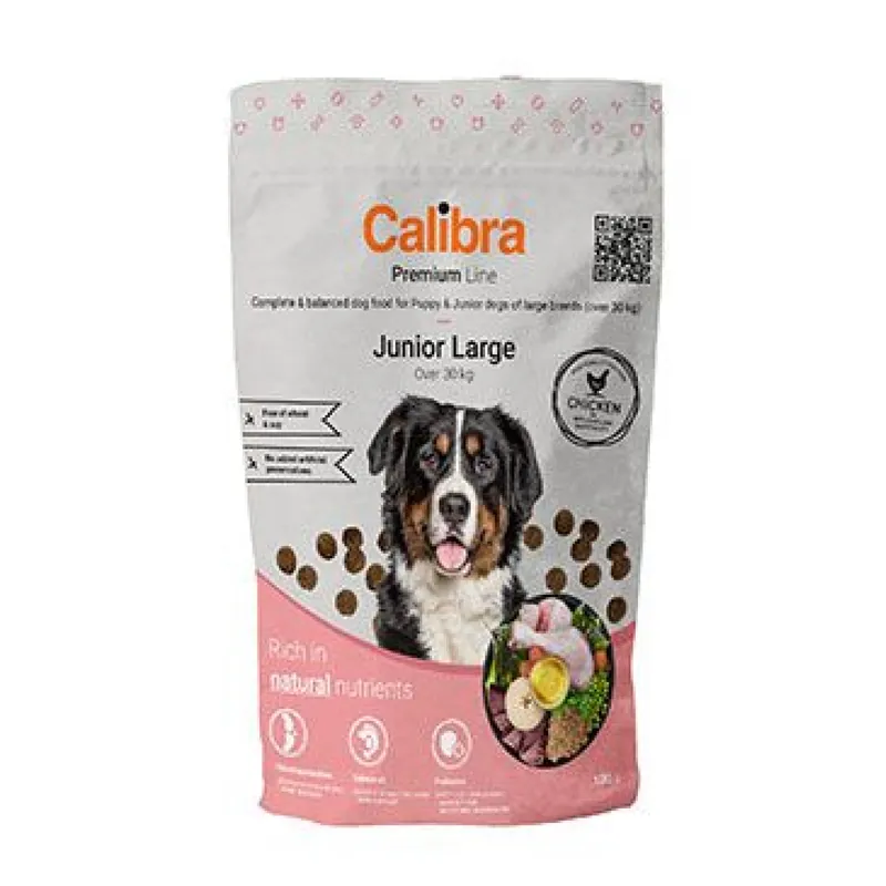 Gereduceerde Prijs Calibra Dog Premium Line Junior Large 100g