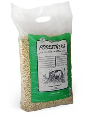 Podestýlka hlod. dřevo LIMARA 14 l / 8kg Beperkte Voorraad