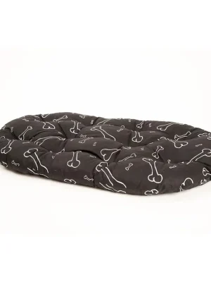 Uitverkoop Polštář ovál bavl. Kost černo/bílý 120 cm