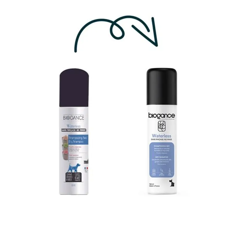 Biogance Waterless dog - suchý šampon pro psy 150 ml Rechtstreeks Van De Fabrikant