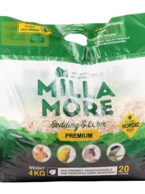 Populair Podestýlka hlod. štěpky osika MillaMore Premium 20l/4kg
