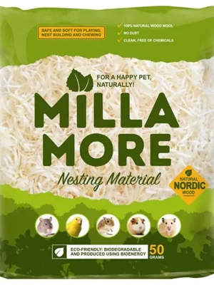 Weekendaanbieding Materiál na hnízda pro hlod. osika MillaMore 50 g