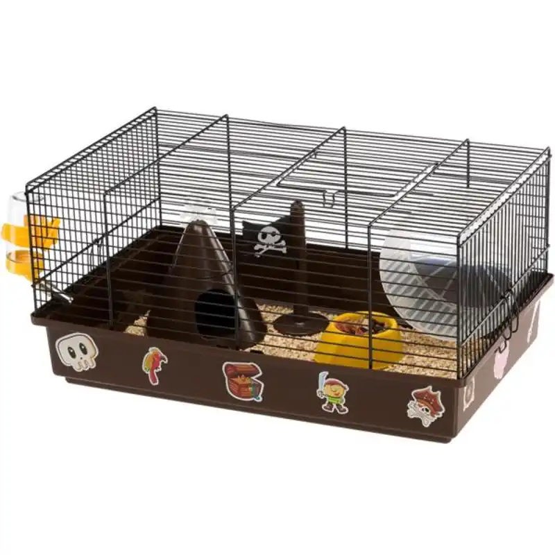 Klec hlod. křeček Criceti 9 Piráti Ferplast 46 x 29,5 x 23 cm Koop Vandaag