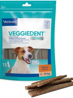 CET Veggiedent Fresh S žvýkací plátky15 ks, 224g Bestel Nu