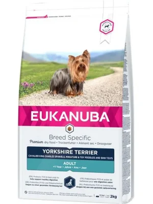 Betaalbaar Eukanuba Dog Breed Nutrition Yorkshire Terrier 2 kg