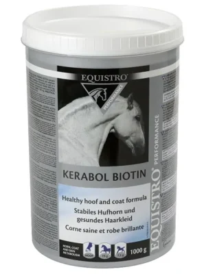 Direct Verzonden Equistro Kerabol Biotin 1000 g = 65dávek