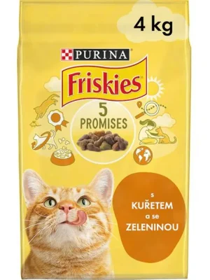 Friskies cat dry - kuře, zelenina 4 kg Koop Online