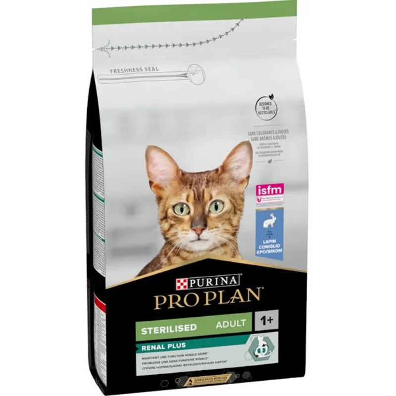 Pro Plan Cat Adult Sterilised Renal Plus králík 1,5 kg Hoge Kwaliteit