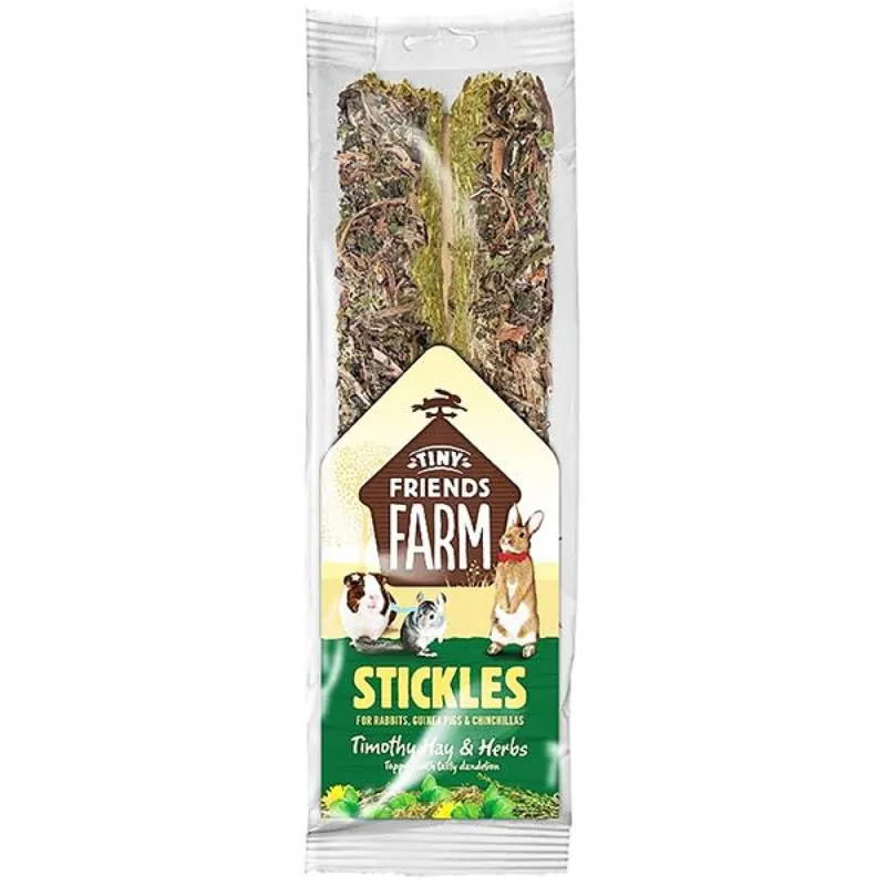 Op = Op Supreme Tiny FARM Stick.Hay,Herbs-tyč býložravec 2 ks, 100 g