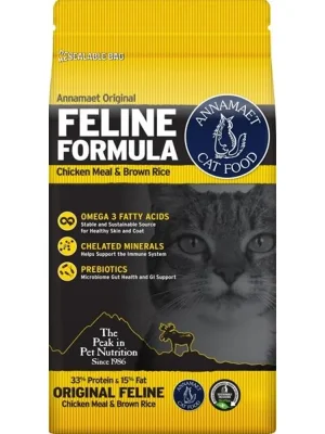Annamaet Feline Chicken & Fish (kočka) 5,44 kg (12lb) Favoriet