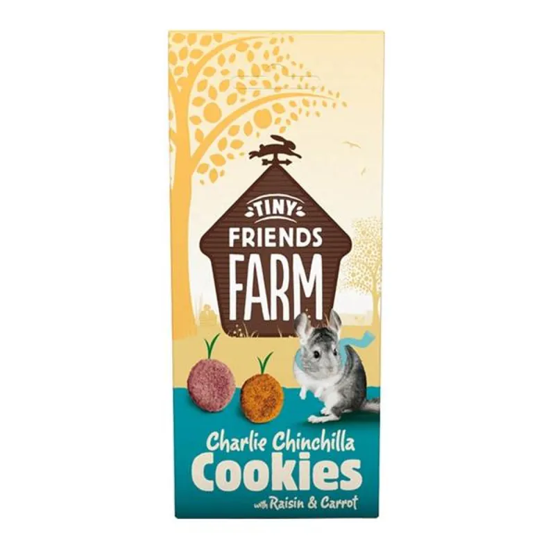 Supreme Tiny FARM Snack Chinchilla Cookies - činčila 120 g Korting