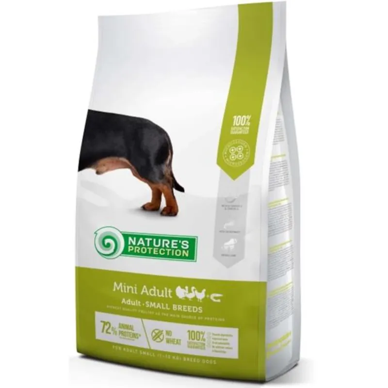 Lage Prijs Nature‘s Protection Dog Dry Adult Mini 2 kg
