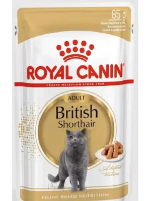 Royal Canin - Feline kaps. BREED British Shorthair 85 g Gratis Retour