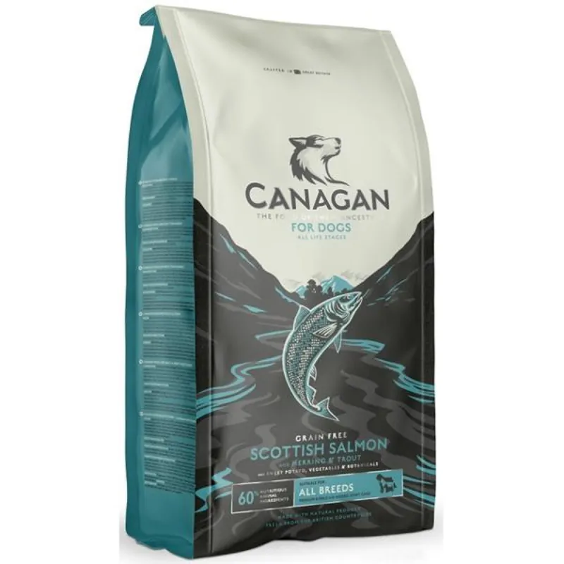 Canagan Dog Dry Scottish Salmon 2 kg Nieuw