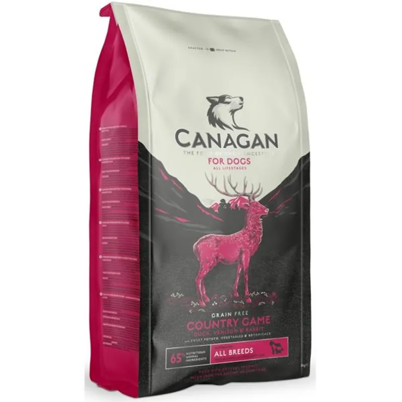 Canagan Dog Dry Country Game 6 kg Lage Kosten