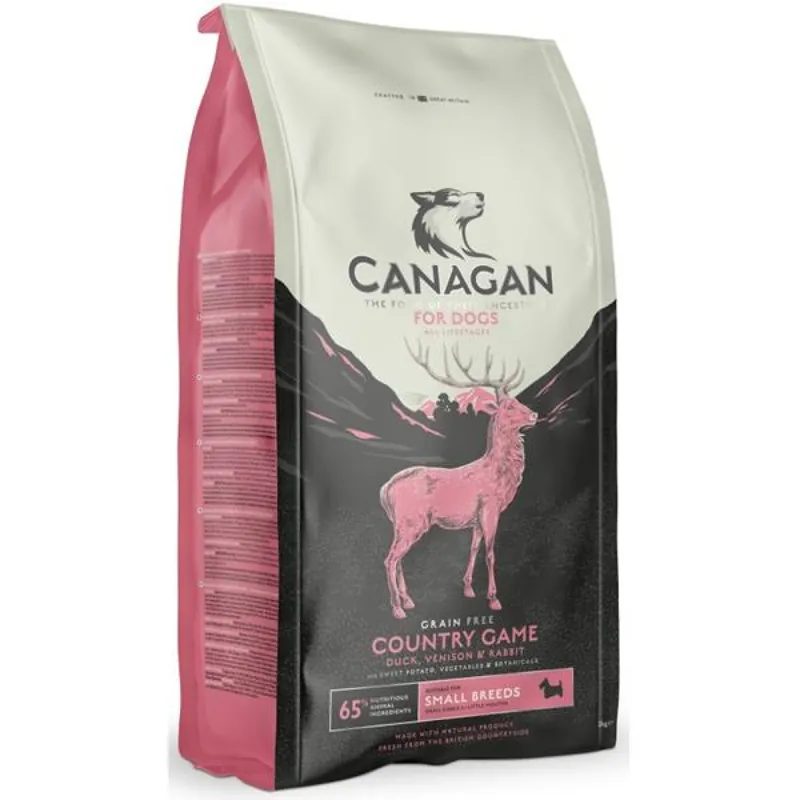 Speciale Aanbieding Canagan Dog Dry Small Breed Country Game 6 kg