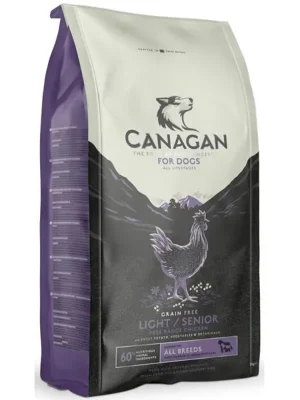 Canagan Dog Dry Light / Senior 2 kg Betaalbaar
