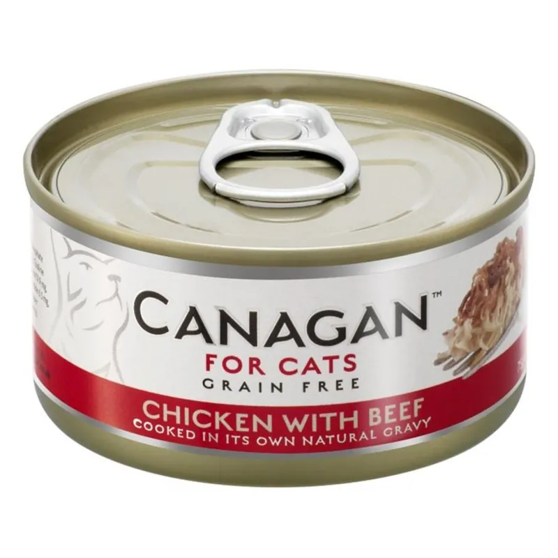 Beste Prijs Canagan Cat konz. - Kuře s hovězím 75 g
