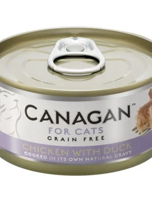 Koop Vandaag Canagan Cat konz. - Kuře a kachna 75 g