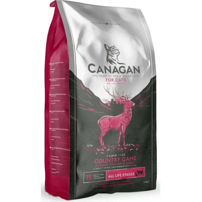 Canagan Cat Dry Country Game 375 g Koop Online