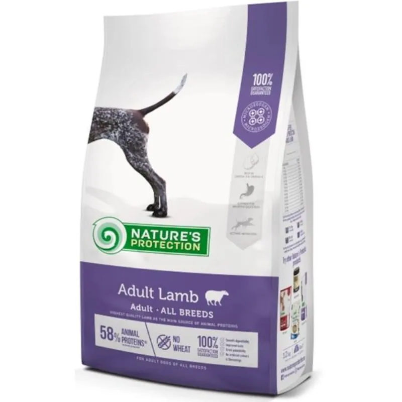 Meest Verkocht Nature‘s Protection Dog Dry Adult Lamb 4 kg