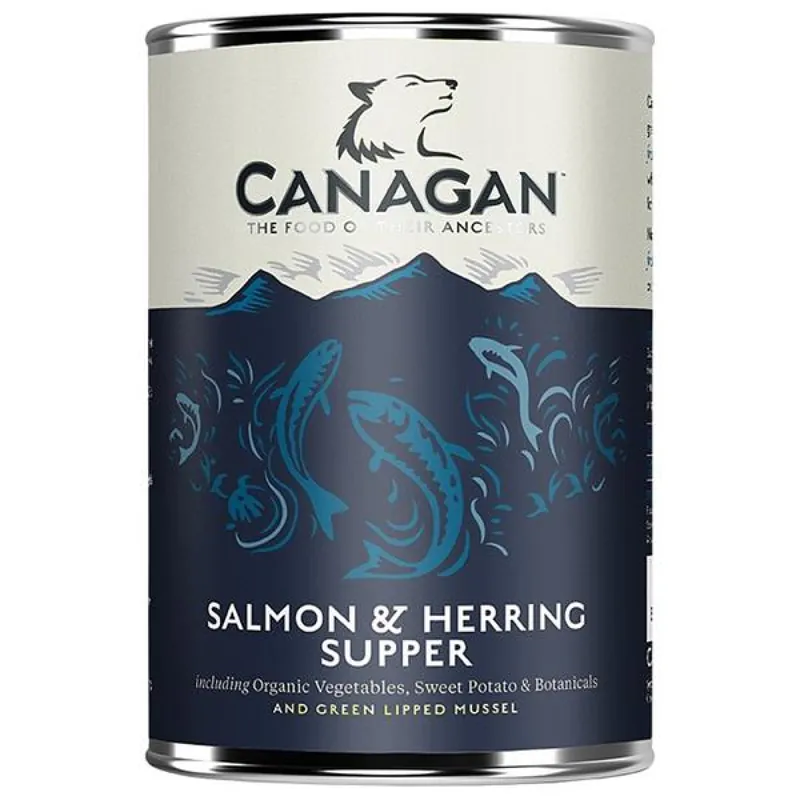 Canagan Dog konz. - Losos a Sleď 400 g Aanbieding