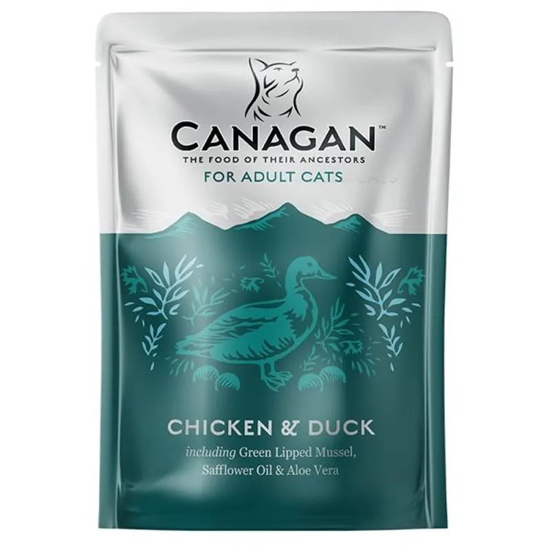 Betaalbaar Canagan Cat kaps. Adult - kuře a kachna 85 g
