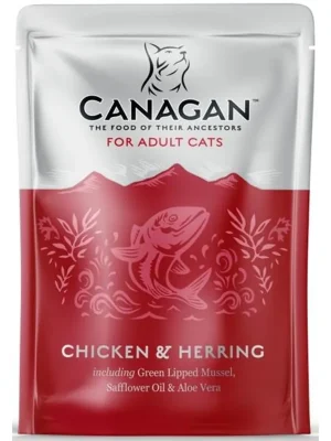 Canagan Cat kaps. Adult - kuře a sleď 85 g Koop Vandaag