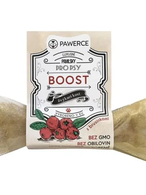 Rechtstreeks Van De Fabrikant Pawerce žvýkací kost plněná BOOST 12cm