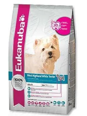 Must-Have Eukanuba Dog Breed Nutr.West H. White Terrier 2,5 kg