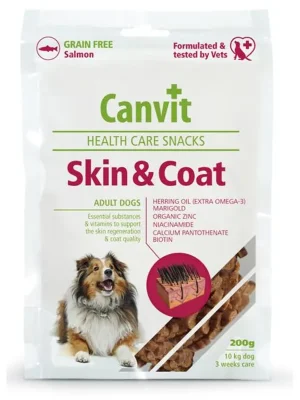 Premium Canvit snack dog Skin & Coat 200 g