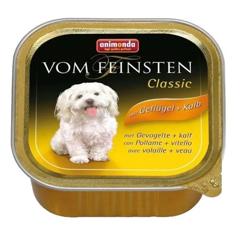 Goedkoop Animonda VomFeinsten Clas. dog van. - drůbeží, telecí 150 g