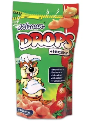 Snelle Levering Mlsoun hlod. Drops - jahoda 75 g