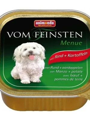 Gecertificeerd Animonda VomFeinsten Menue dog van. - hovězí, brambor 150 g
